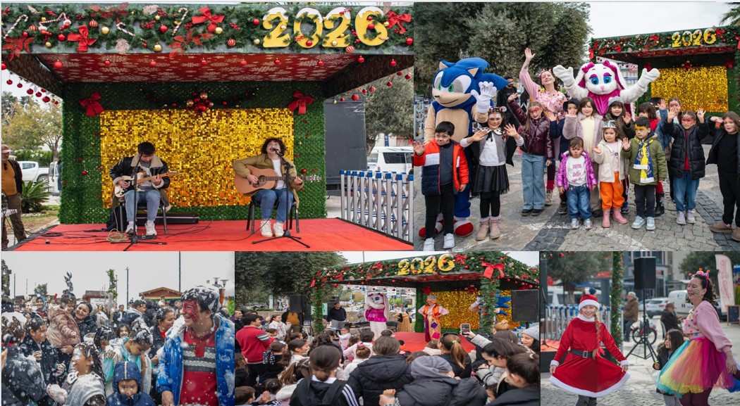 Kuşadasında Yılbaşı Çoşkusu Başladı.