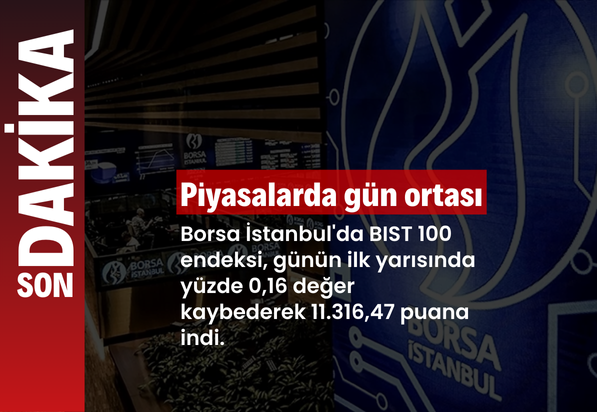 Piyasalarda gün ortası