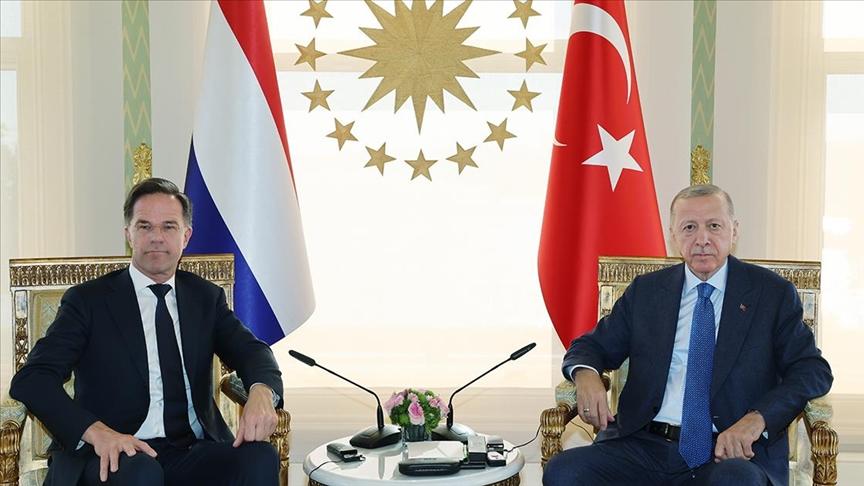 Cumhurbaşkanı Erdoğan, NATO Genel Sekreteri Rutte'yi kabul etti