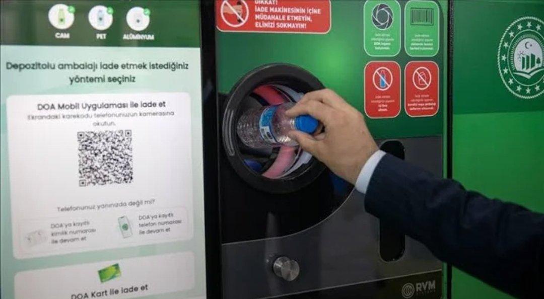 DOA sisteminde ilk 10 günde 18,7 milyon ambalaj geri dönüştürüldü
