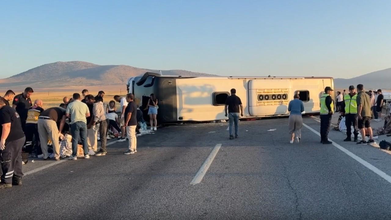 Kütahya’da Korku Dolu Kaza : 31 Kişi Yaralı