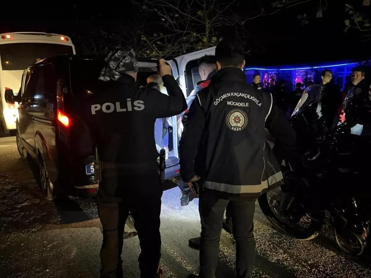 Hatay'da düzensiz göç operasyonu: 8 göçmen yakalandı