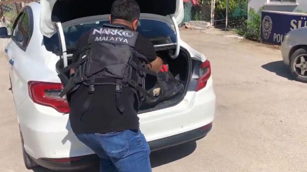 Malatya'da rekor miktarda sentetik kannabinoid hammaddesi ele geçirildi