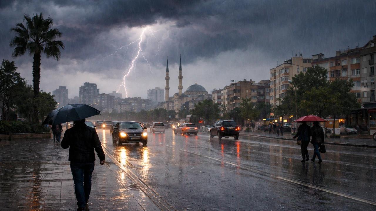 Meteoroloji'den kuvvetli yağış uyarısı: 7 il için alarm