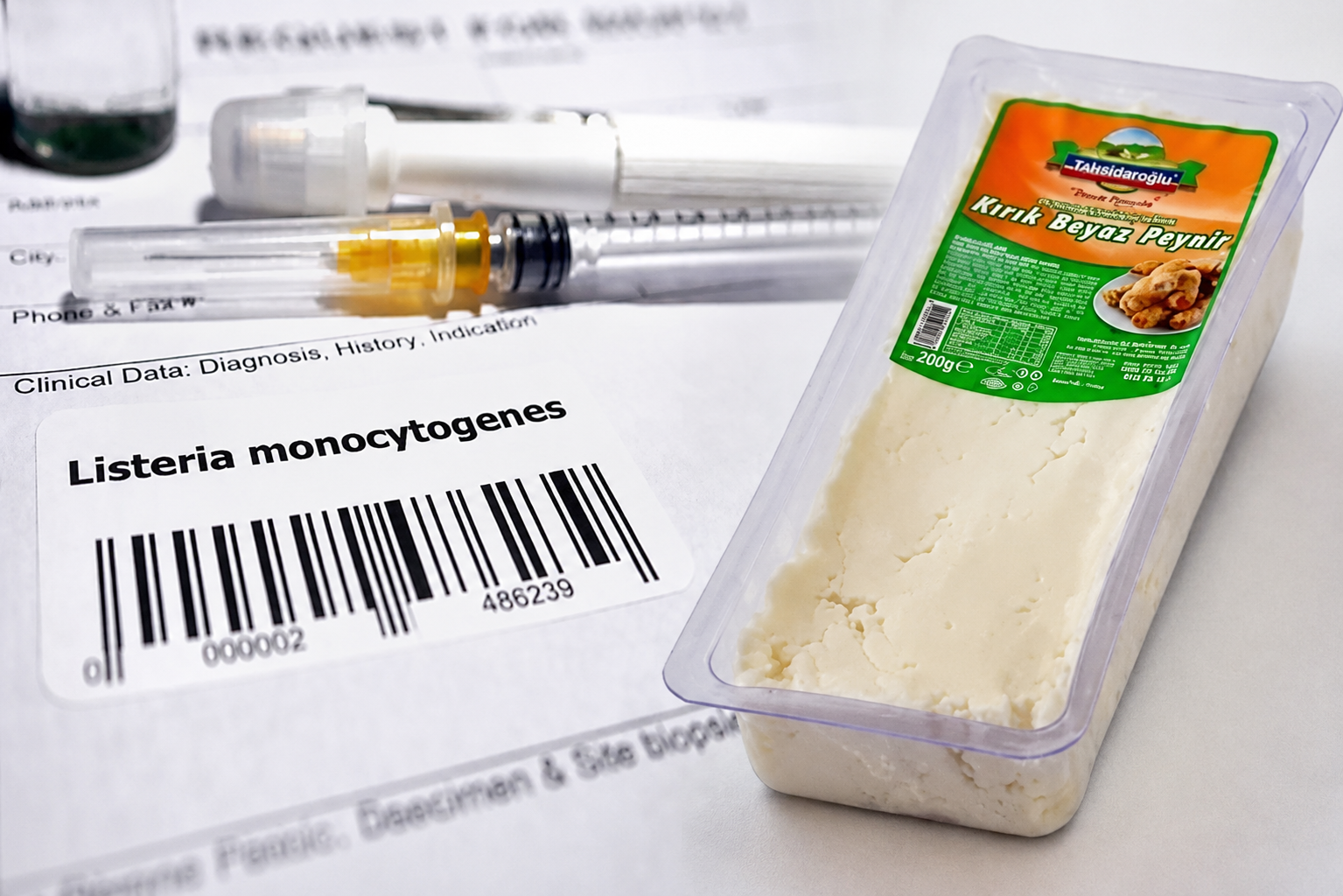 Tahsildaroğlu Beyaz Peynirinde Listeria Tespit Edildi