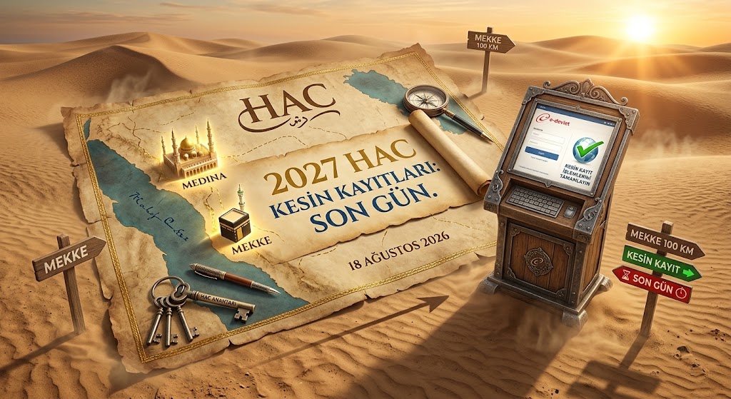 2027 Hac Kesin Kayıtlarında Kritik Saatler: Son Gün Uyarısı!