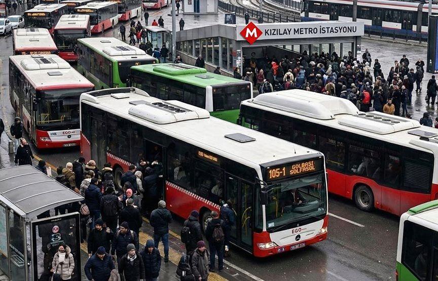 Başkentte Toplu Ulaşıma Zam: Yeni Bilet Fiyatları Açıklandı