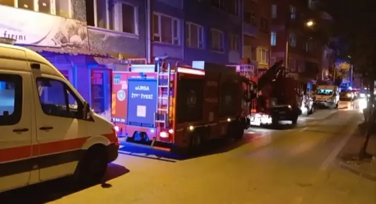 Bursa'da ev yangınında 55 yaşındaki kişi hayatını kaybetti