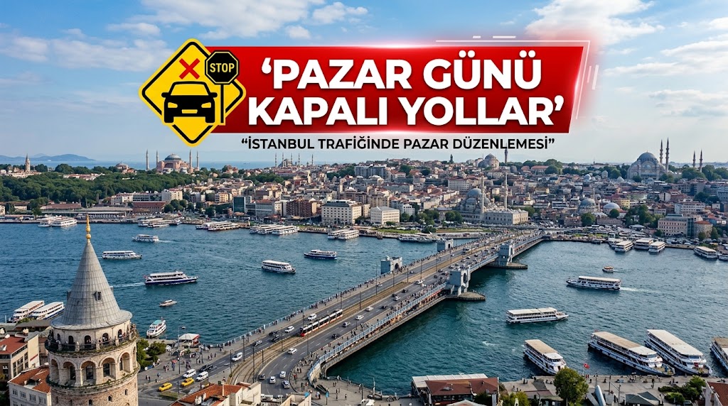 İstanbul'da Pazar Günü Bu Yollara Dikkat: 3 İlçede Çok Sayıda Cadde Trafiğe Kapatılıyor!