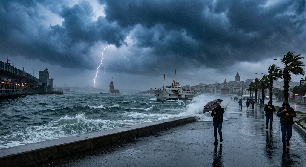 Meteoroloji'den Sağanak ve Fırtına Alarmı: Bu İllerde Yaşayanlar Dikkat!