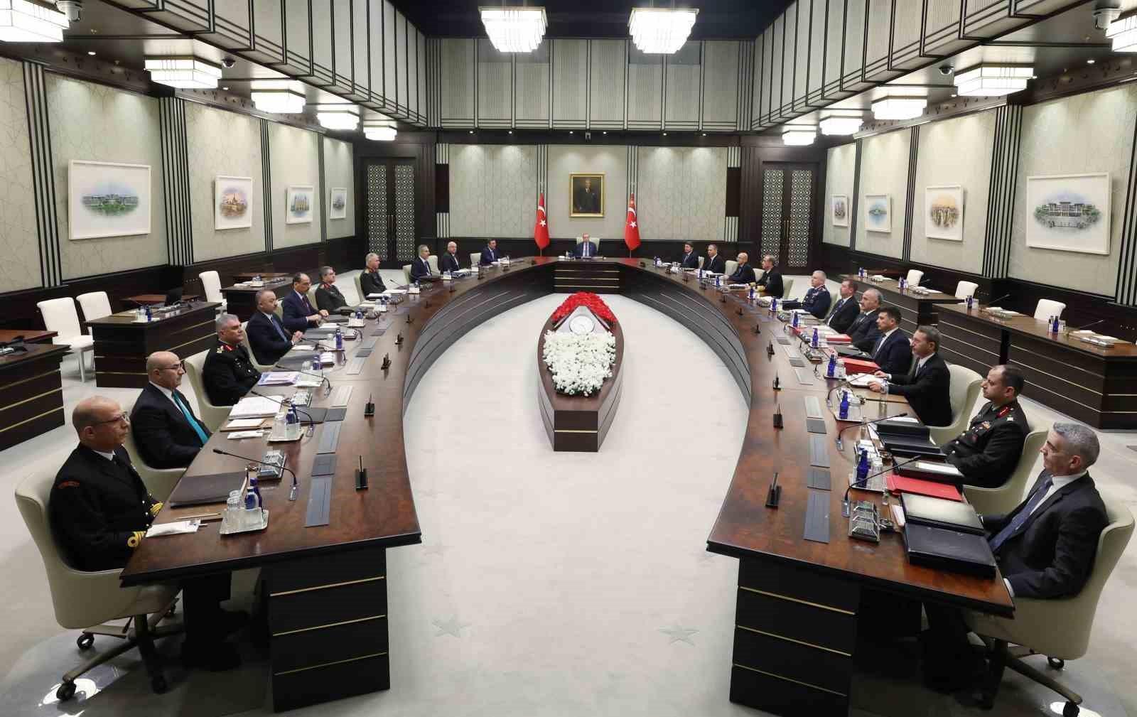 MGK toplantısı sona erdi: Terörle mücadele, bölgesel güvenlik ve Gazze gündemde