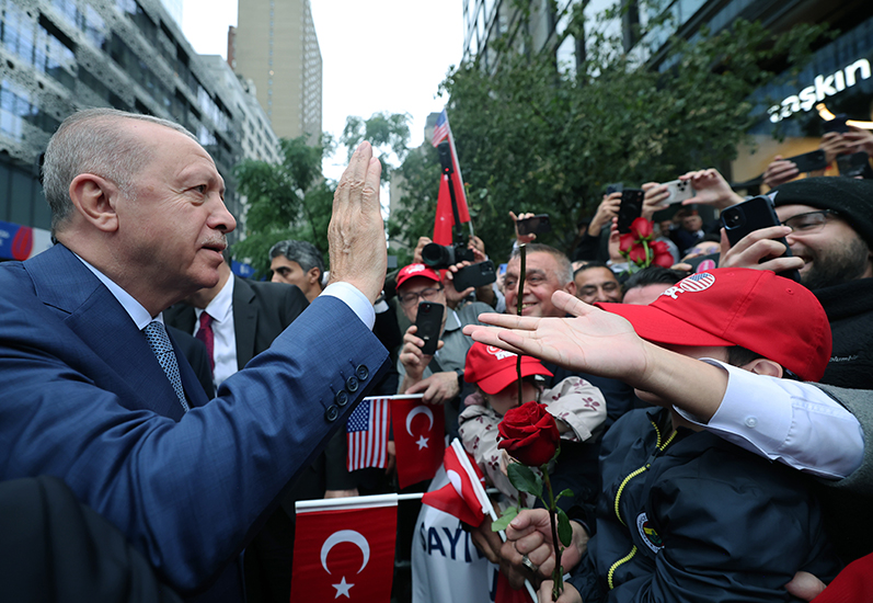 Cumhurbaşkanı Erdoğan BM Genel Kurulu için New York’ta