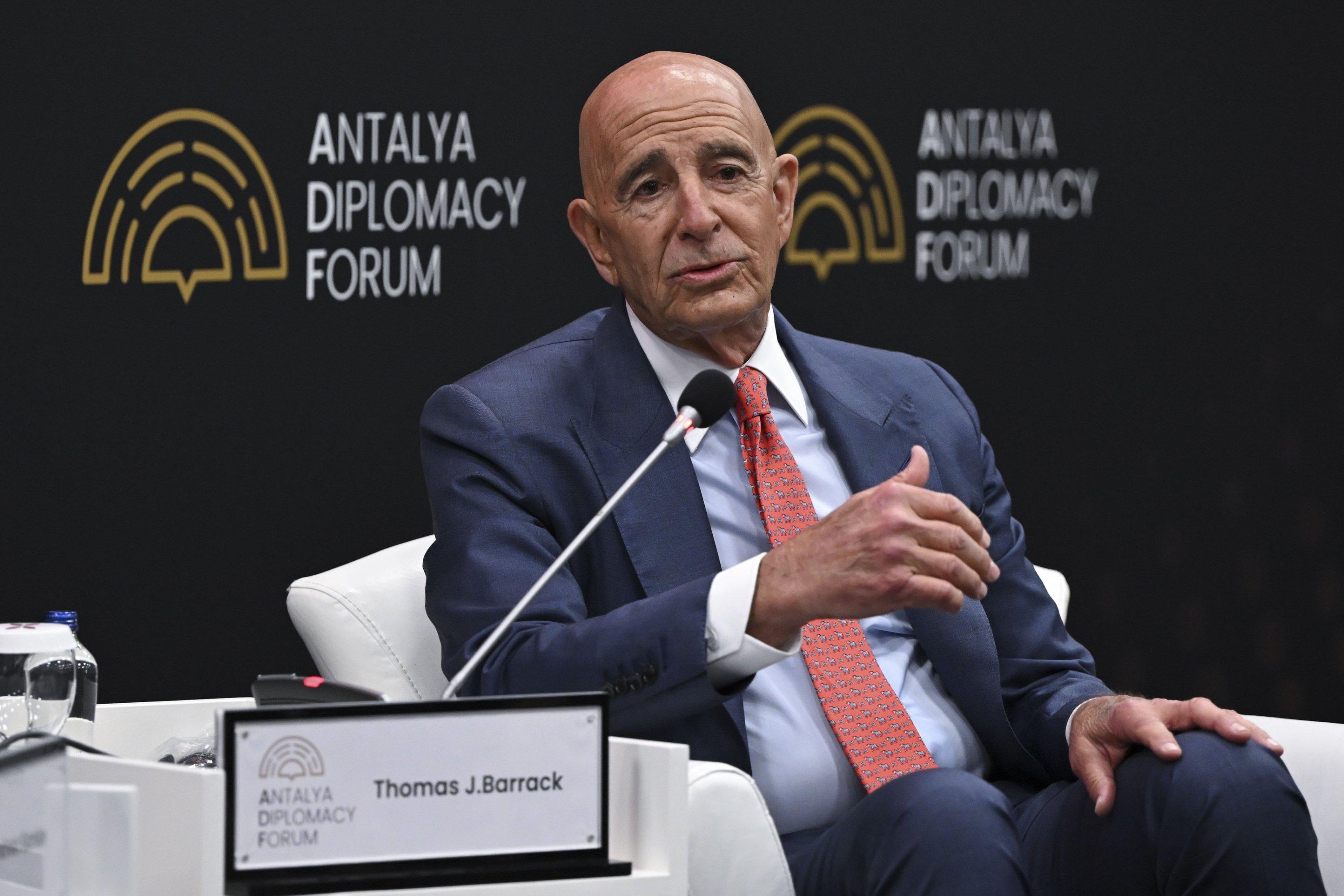 Tom Barrack’tan Erdoğan-Trump ilişkisi açıklaması: “Çok iyi bir uyum var”