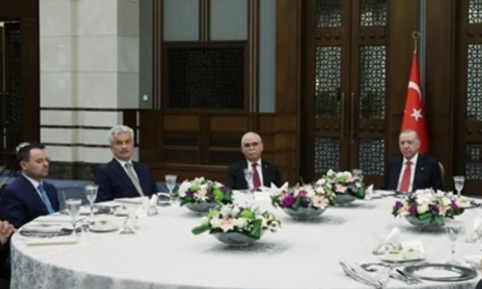 Cumhurbaşkanı Erdoğan, yüksek mahkeme başkanlarıyla yemekte buluştu
