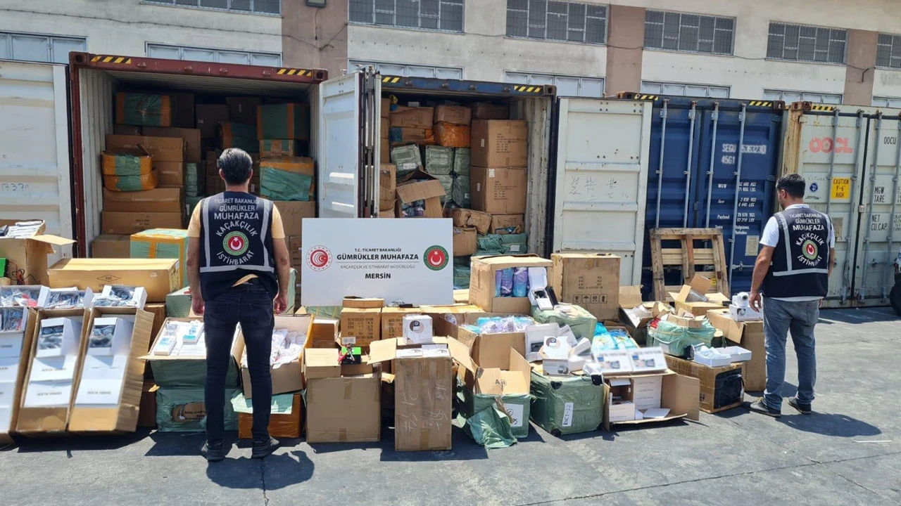İzmir’de kaçak üretim operasyonu: 125,4 milyon liralık malzeme ele geçirildi
