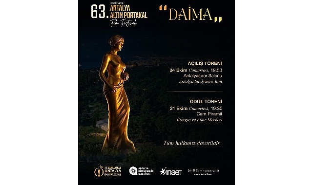 63. Altın Portakal'da sinema şöleni başlıyor