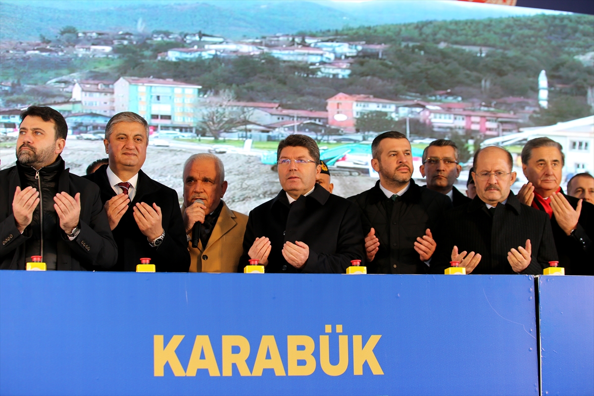 Adalet Bakanı Tunç, "Karabük Adalet Sarayı Temel Atma Töreni"nde konuştu: