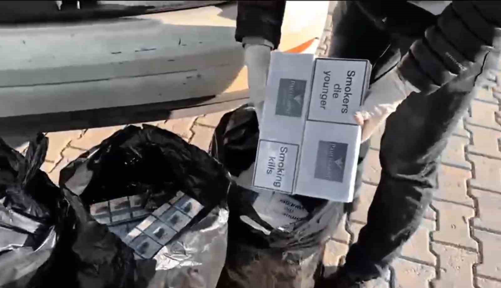 Ağrı’da 2 bin paket kaçak sigara ele geçirildi