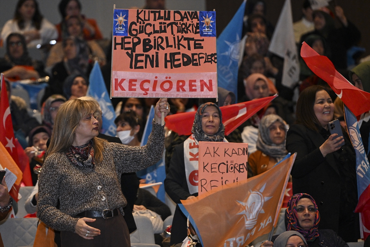 AK Parti Ankara İl Kadın Kolları Danışma Meclisi Toplantısı düzenlendi