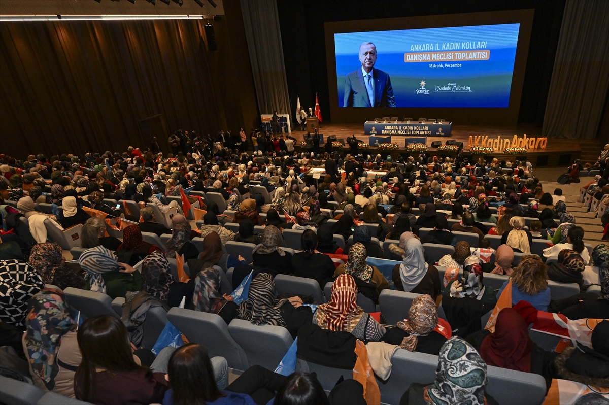 AK Parti Ankara İl Kadın Kolları Danışma Meclisi Toplantısı düzenlendi