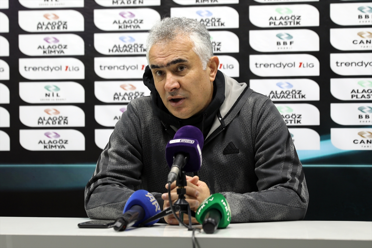 Alagöz Holding Iğdır FK - Özbelsan Sivasspor maçının ardından