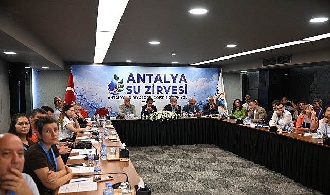 “Antalya Su Zirvesi" öncesinde su diyaloğu toplantıları yapıldı