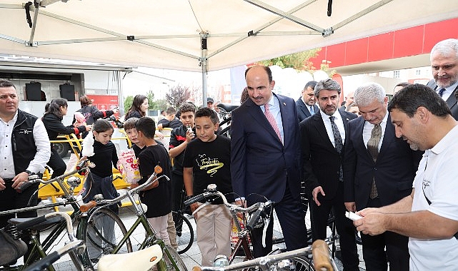 Avrupa Bisiklet Başkenti Konya'da Büyükşehir-Emlak Konut İş Birliğinde Türkiye'ye Örnek Proje
