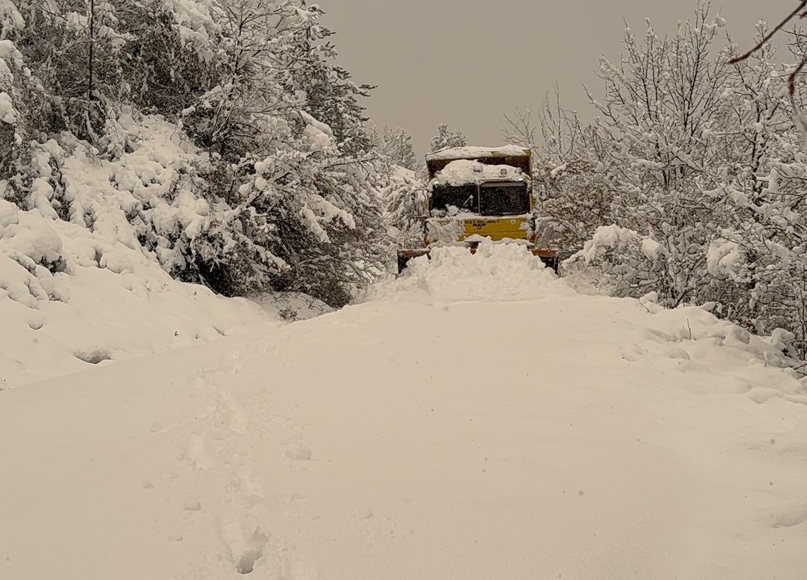 Bartın’da 30 köy yolu ulaşıma kapandı