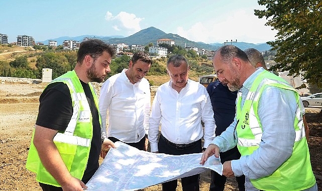 Başkan Büyükakın'dan yerinde inceleme