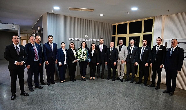 Başkan Çerçioğlu'na Aydın Sanayi Odası'ndan Ziyaret