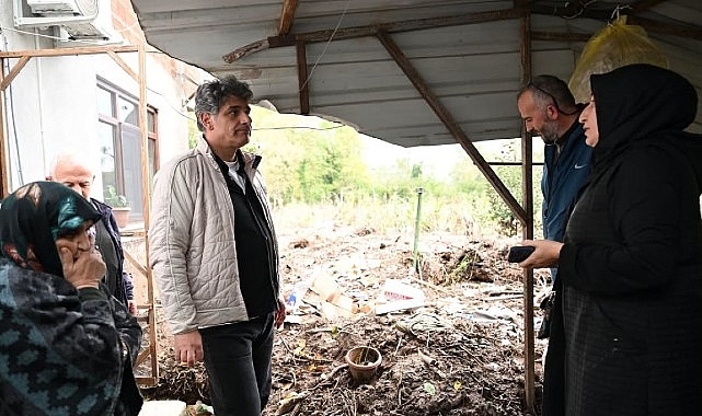 Başkan Kocaman Afetten Etkilenen Aileleri Yalnız Bırakmadı