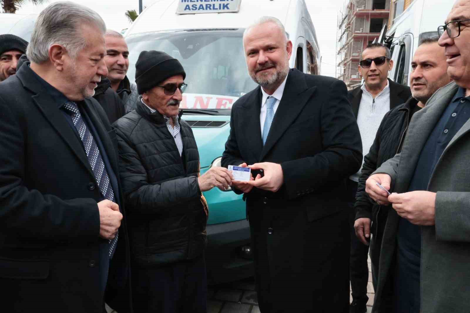 Başkan Pehlivan önce müjdeyi verdi, sonra direksiyona geçti