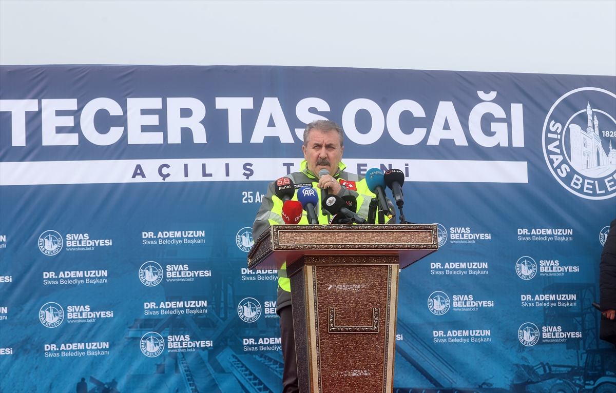 BBP Genel Başkanı Destici, Sivas'ta açılış töreninde konuştu: