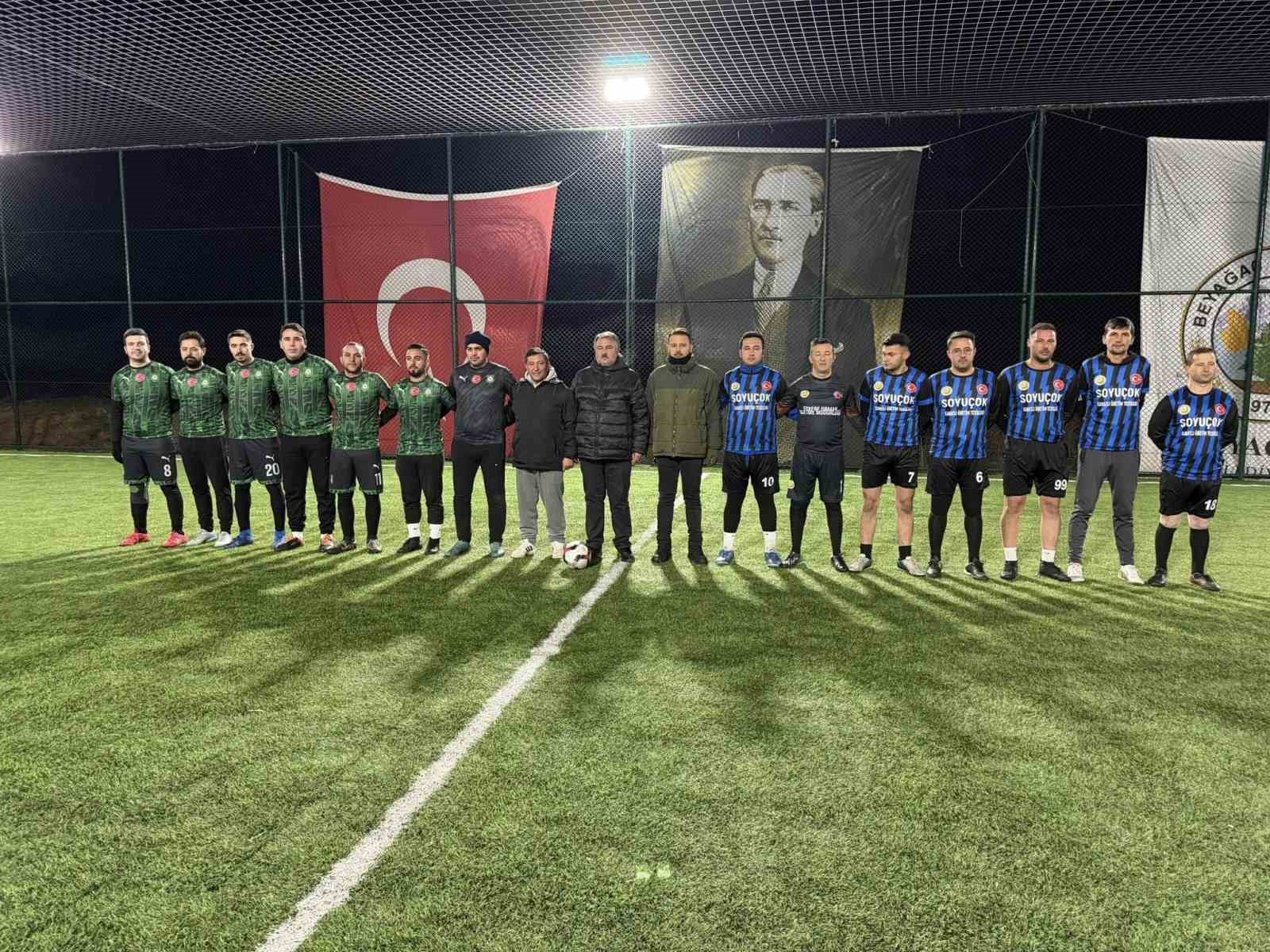 Beyağaç Belediyesi Halı Saha Turnuvasında şampiyon belli oldu