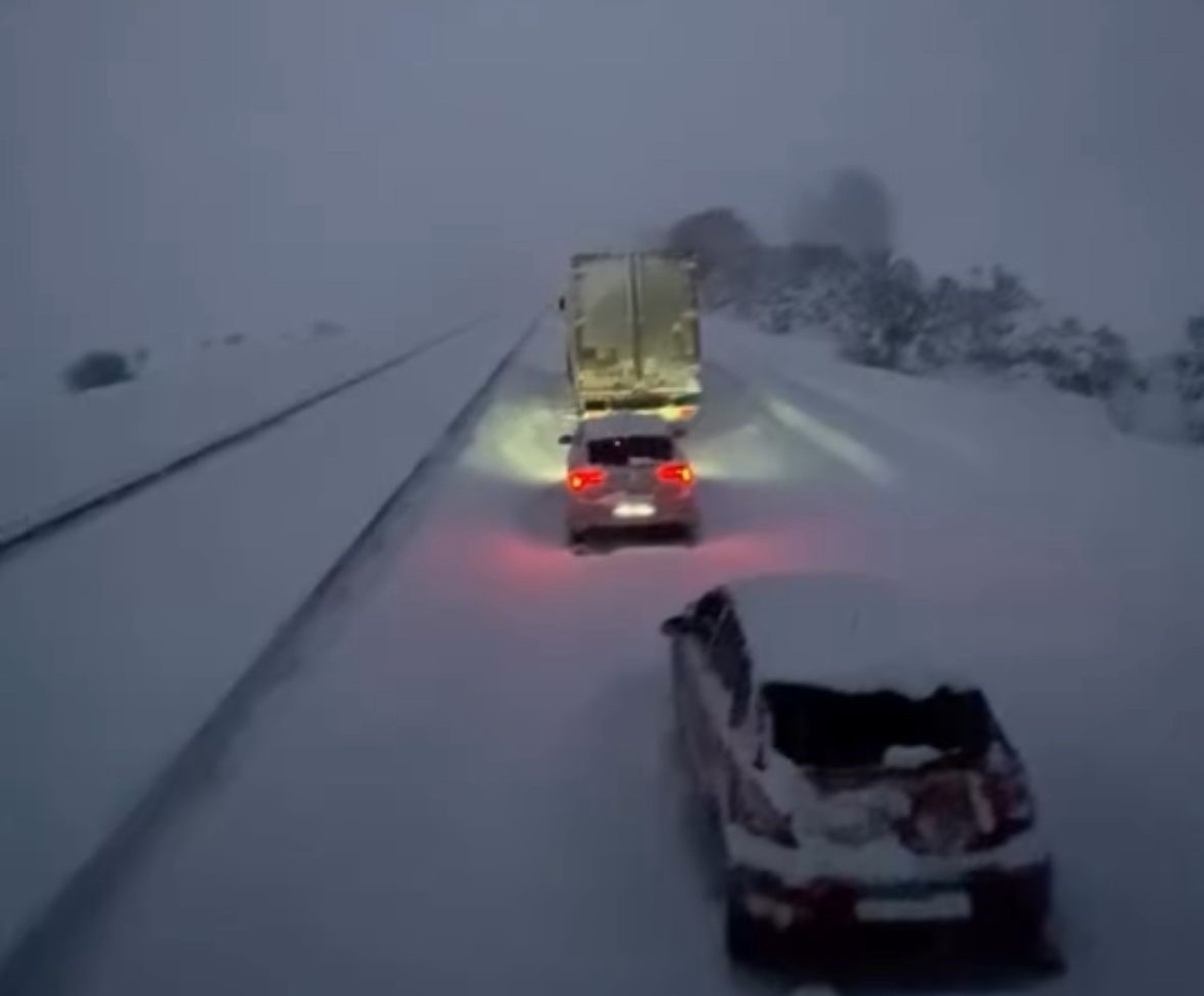 Bolu’da Gerede-Samsun yolu çift şeritten ulaşıma kapalı