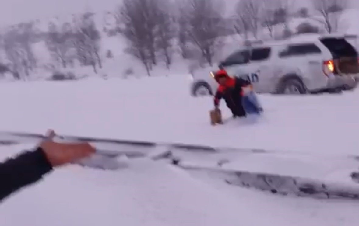 Bolu’da Gerede-Samsun yolu çift şeritten ulaşıma kapalı