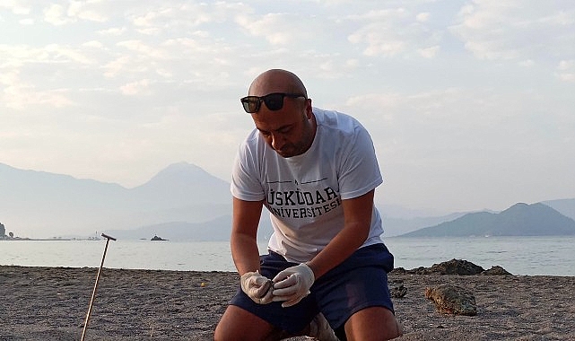 Caretta carettaların yaşam mücadelesine Üsküdar Üniversitesi'nden destek!