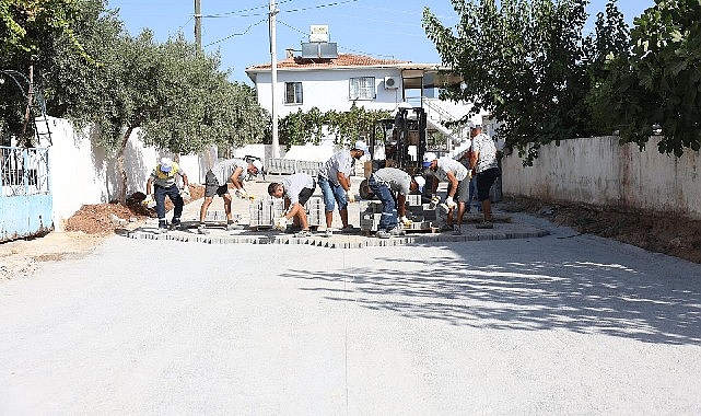 Didim Belediyesi'nden Denizköy'de kapsamlı çalışma