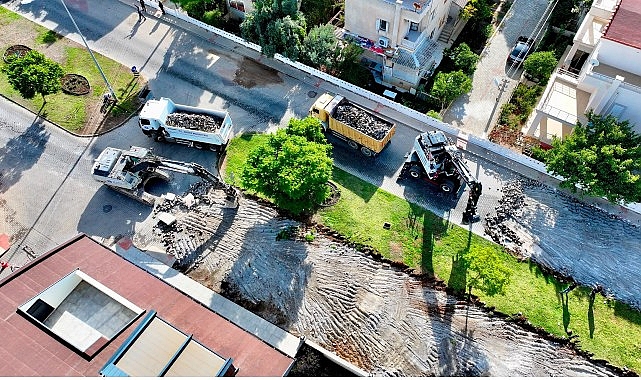 Didim Belediyesi'nden Kent Genelinde Yol Yapım ve Düzenleme Çalışmaları