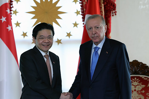Erdoğan, Singapur Başbakanı Wong’u kabul etti Erdoğan, Singapur Başbakanı Wong’u kabul etti