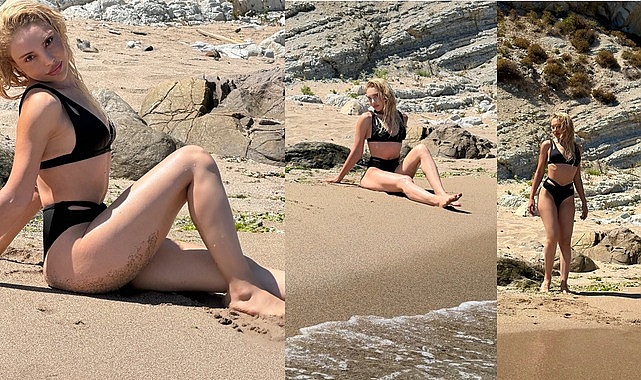 Fulin'in 'güzel ama yalnız' notuyla paylaştığı tatil pozları