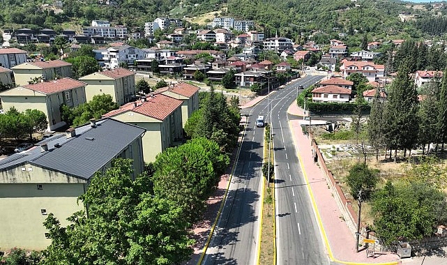 Gölcük Örcün'de ulaşımın çehresi değişti