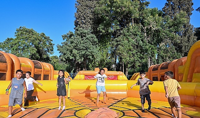 İEF'de gençler ve çocuklar için eğlence dolu alanlar