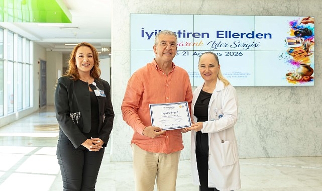 “İyileştiren Ellerden Rengârenk İzler" Sergisi Sanatseverlerle Buluştu