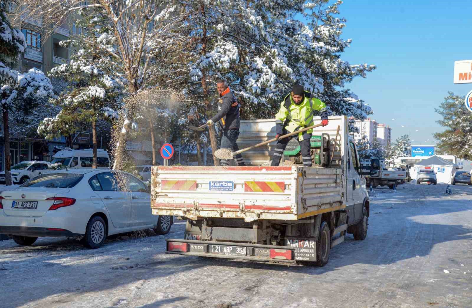 Kar ve buzlanmaya karşı kaldırım temizliği Kar ve buzlanmaya karşı kaldırım temizliği