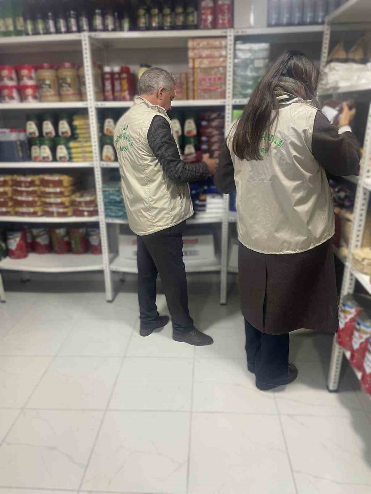Kars’ta gıda denetimleri aralıksız sürüyor