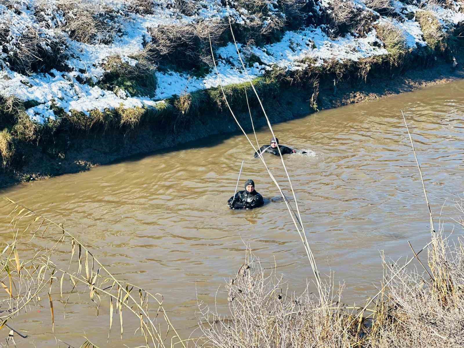 Kayıp sürücüyü arama çalışması devam ediyor