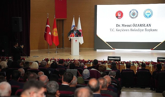  Keçiören'de Türkiye-Kırgızistan Dostluk ve İş Birliği Konferansı Düzenlendi
