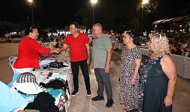 Kemer'de Üreten Ev Hanımları Kermesi