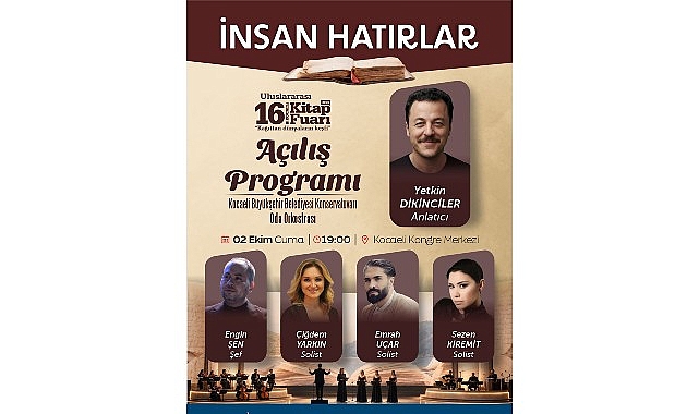    Kocaeli Kitap Fuarı resmi törenle açılacak